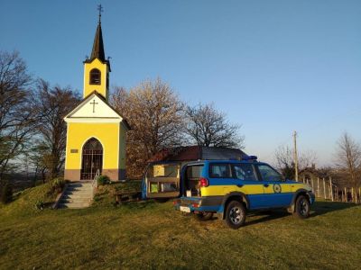 Mobilni repetitor na Aleluji v občini Juršinci