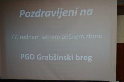Občni zbor PGD Grabšinski breg 2016