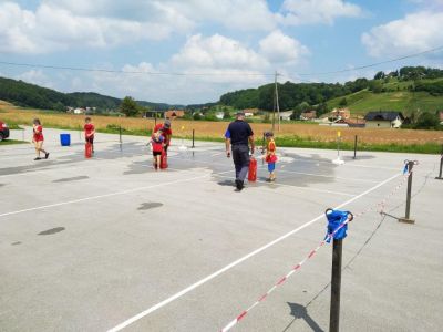 Tekmovanje pionirjev PGD Grabšinski breg v Bresnici