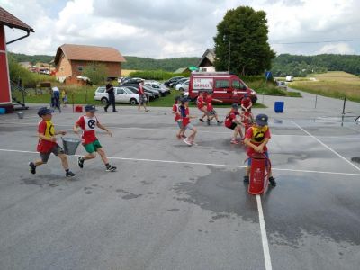 Tekmovanje pionirjev PGD Grabšinski breg v Bresnici