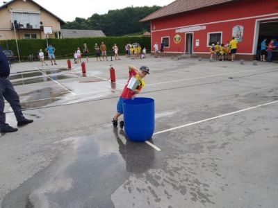 Tekmovanje pionirjev PGD Grabšinski breg v Bresnici