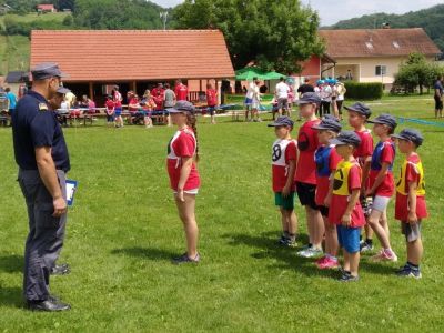 Tekmovanje pionirjev PGD Grabšinski breg v Bresnici