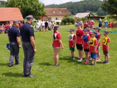 Tekmovanje pionirjev PGD Grabšinski breg v Bresnici